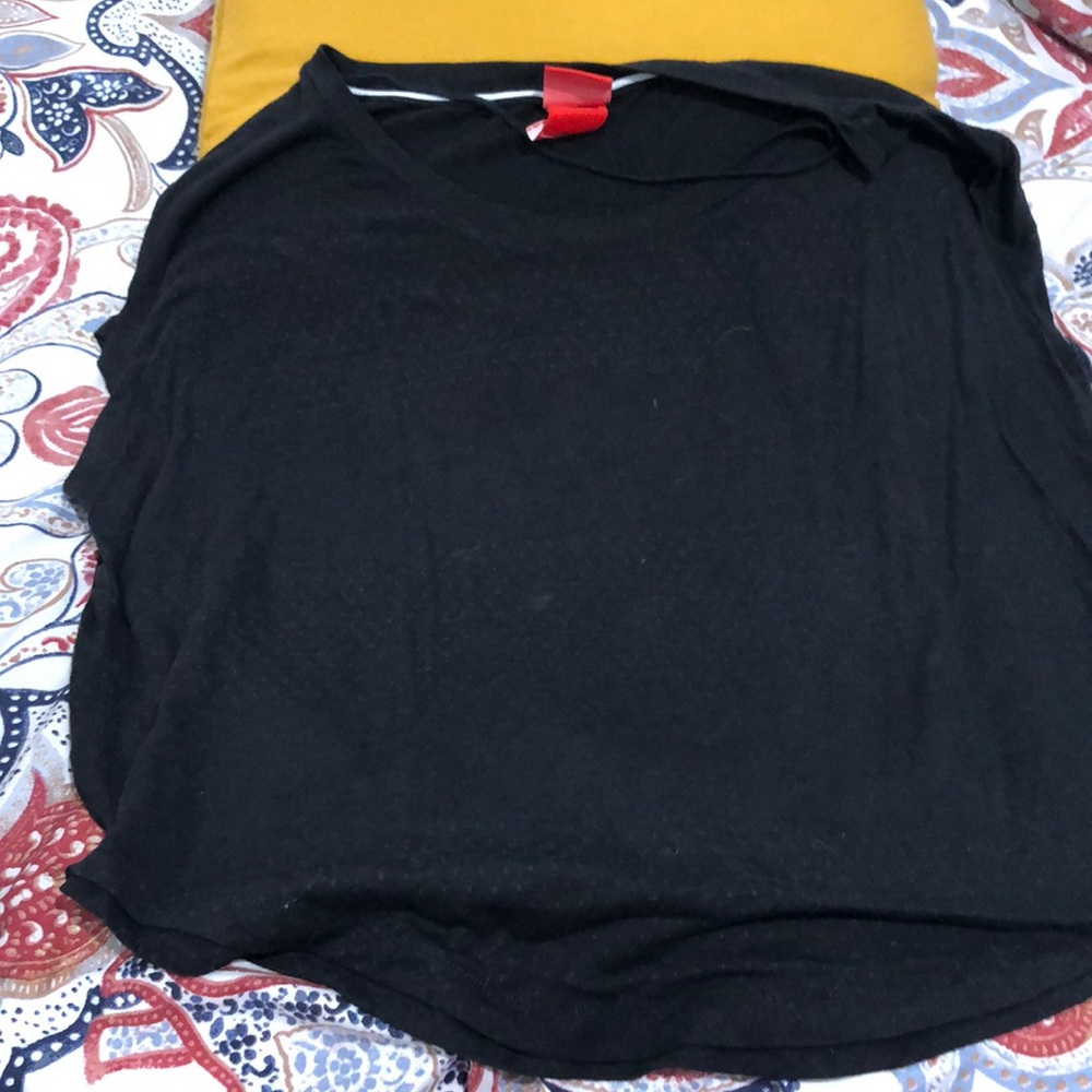 Nike Black Cap Sleeve workout Top